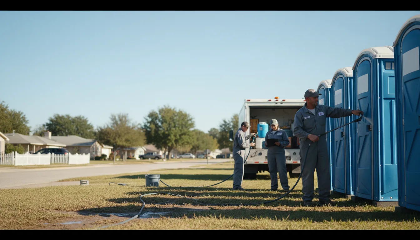 Long-Term Portable Toilet Rental in Eddyville, IA near me